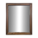 Miroir Napoléon III à cadre en bois sculpté et doré