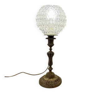 Ancienne lampe pied en