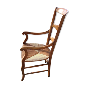 Fauteuil époque louis - noyer philippe
