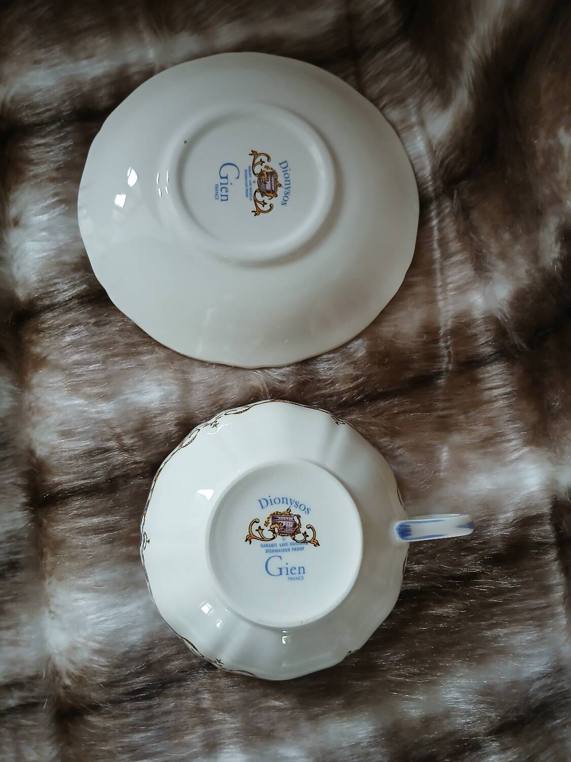 Antique "Dionysus" cup from Gien