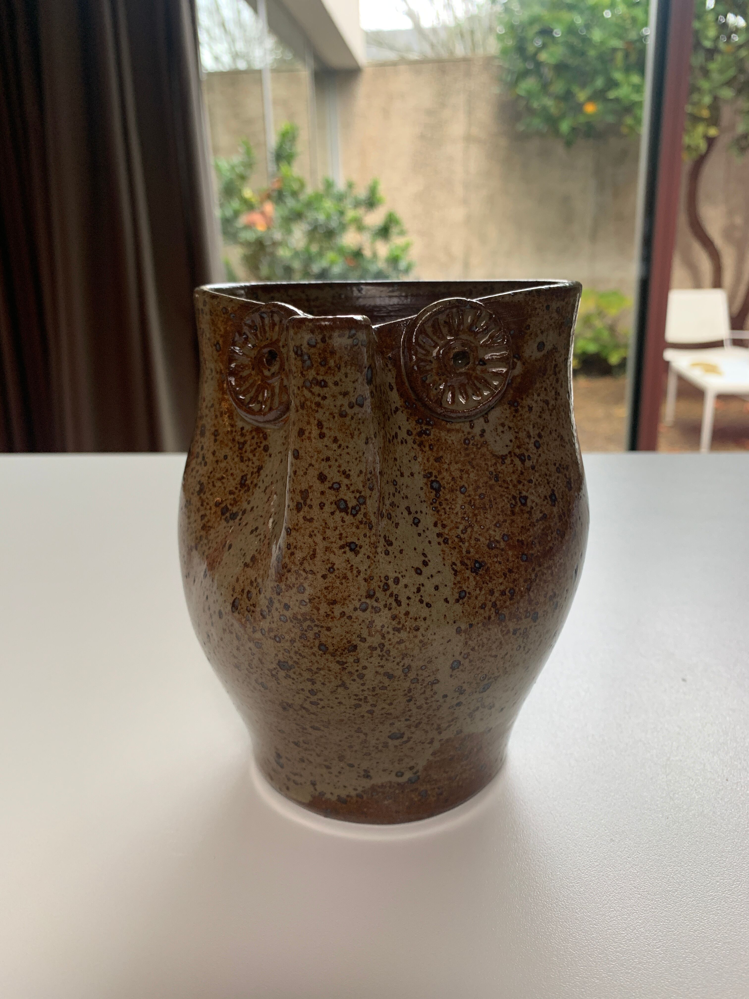 Anthropomorphic pitcher representing an owl