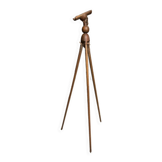 Wooden tripod from the nineteenth for long view