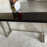 black lacquered harness console, year 70