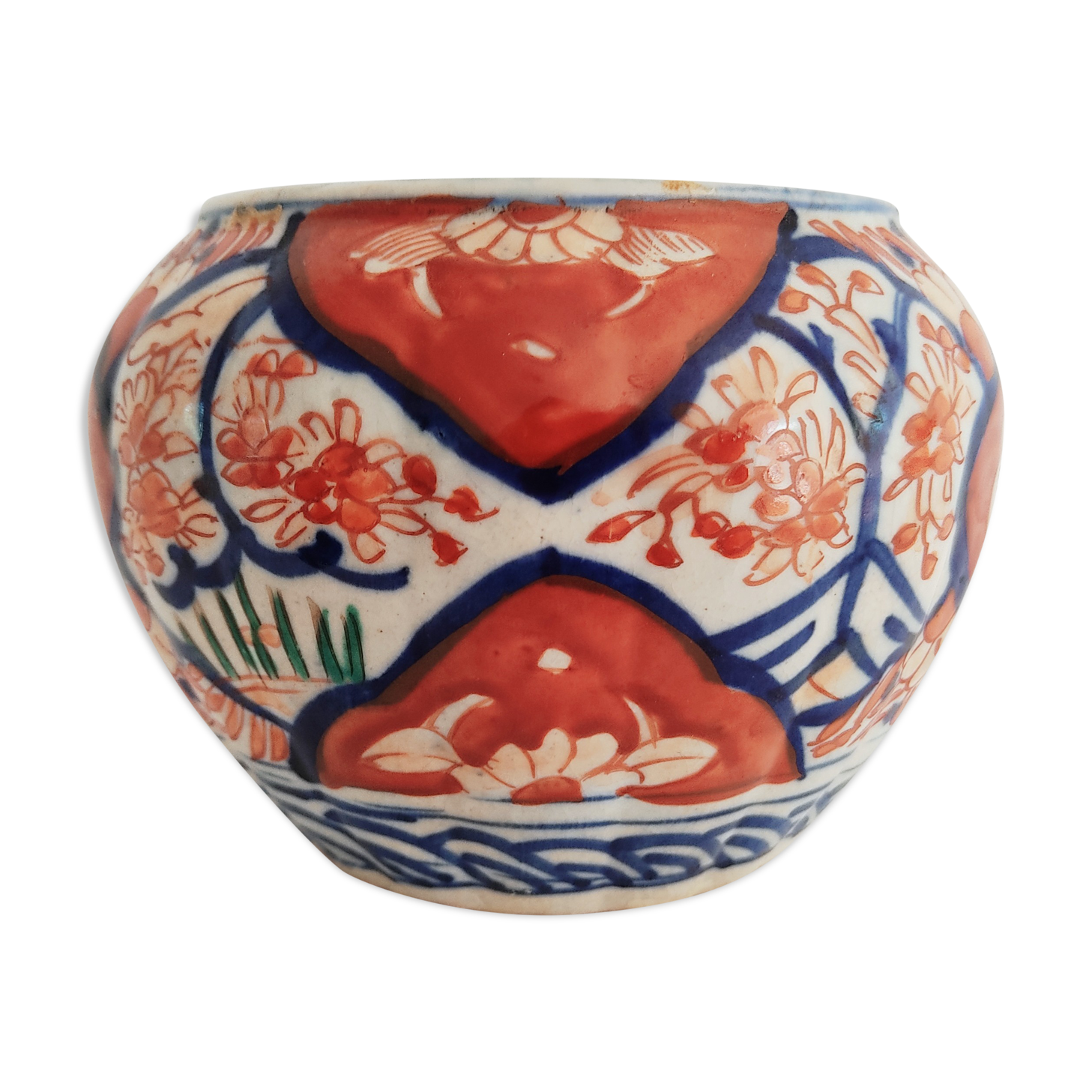 Cache-pot imari japonais meiji
