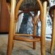 Pair of curved wooden stools