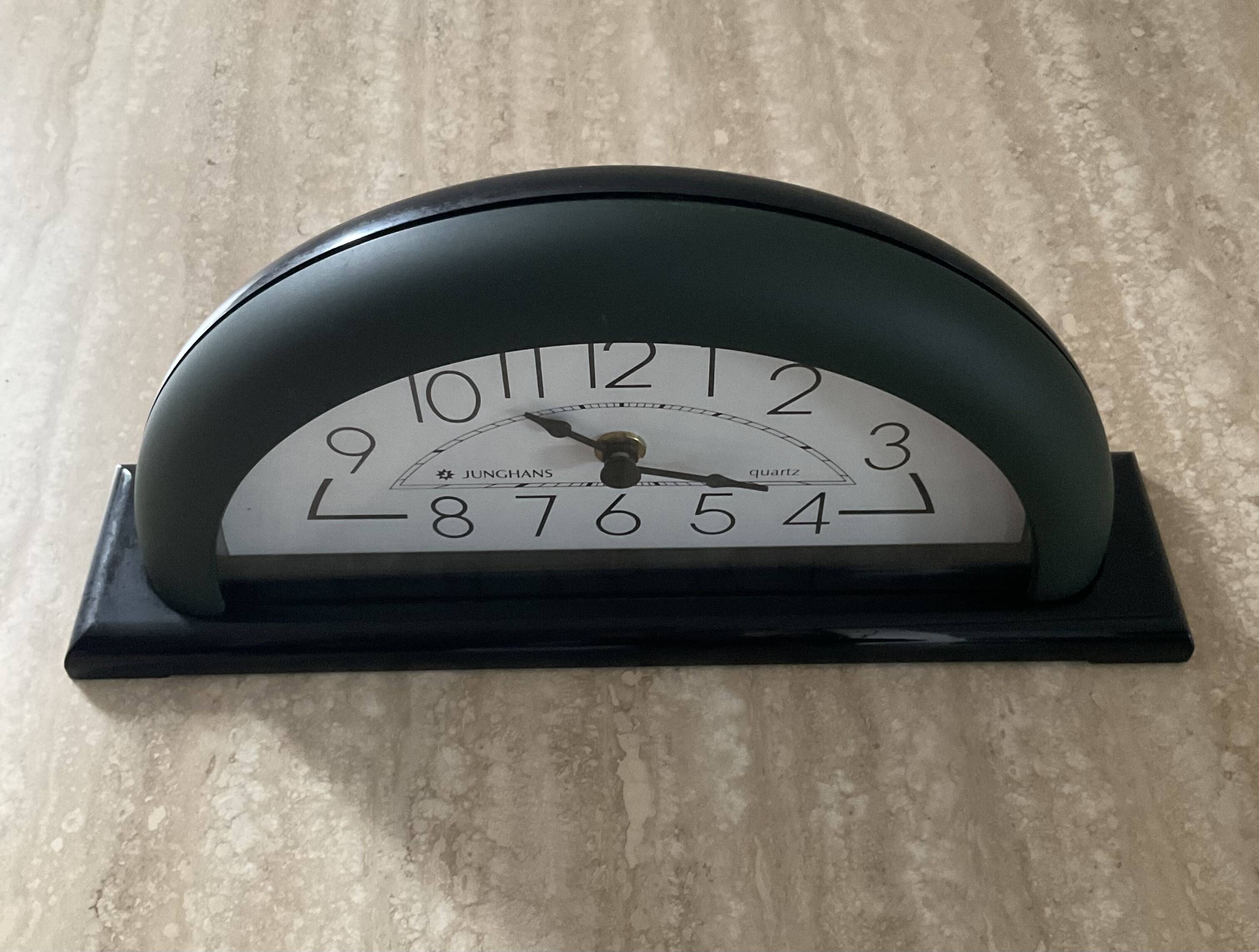 Junghans table clock from the 80s