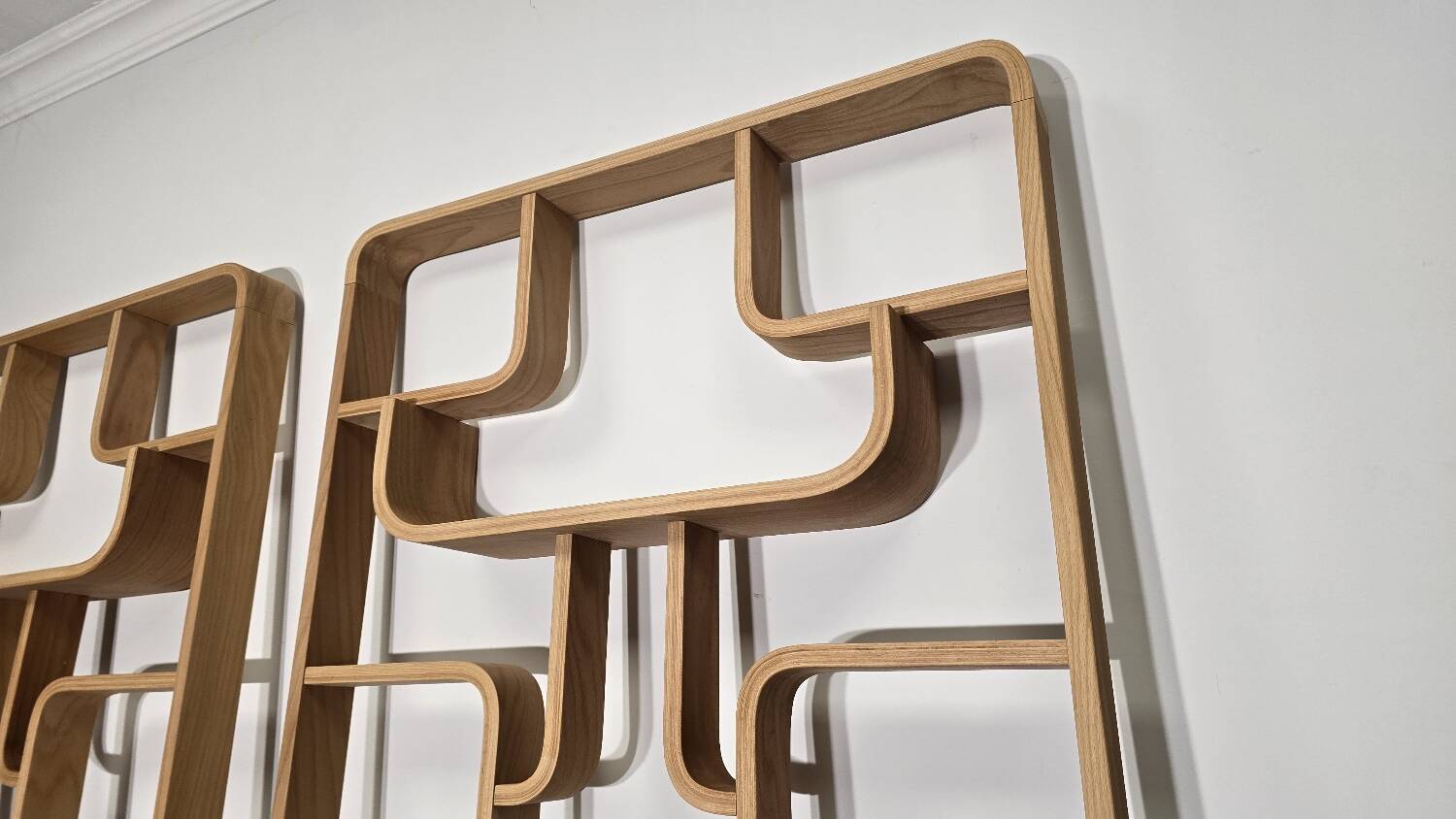 Room Dividers by Ludvik Volak for Drevopodnik Holesov, 1950s, Set of 2