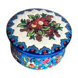 Longwy enamel caviar box
