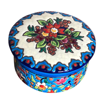 Longwy enamel caviar box