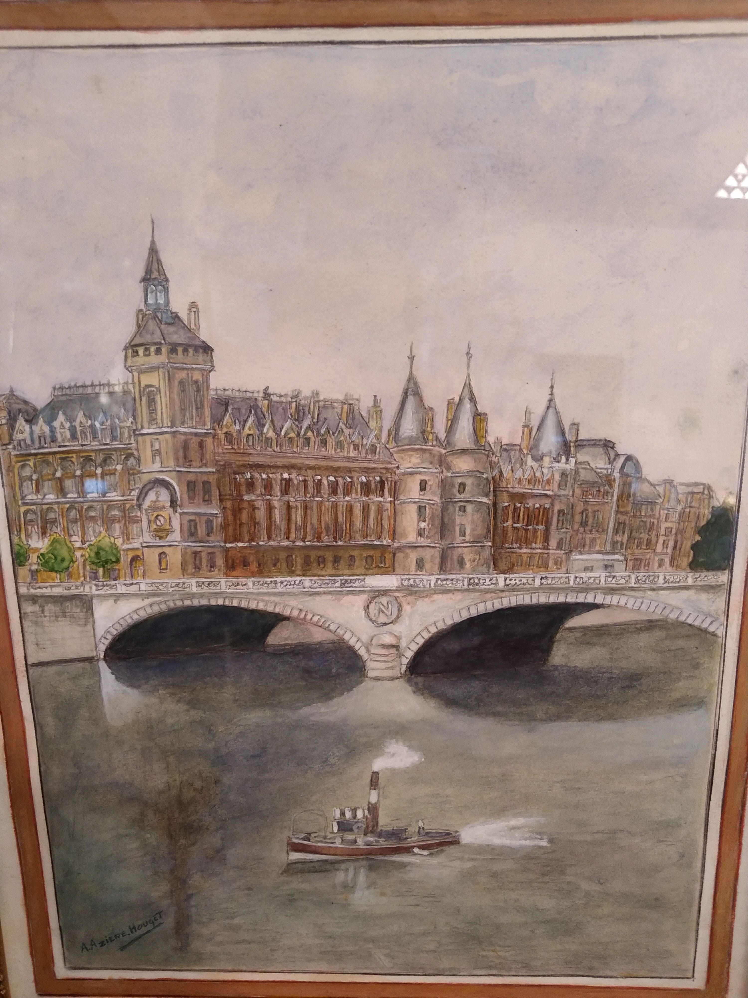 Painting of Paris