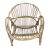 Rattan armchair