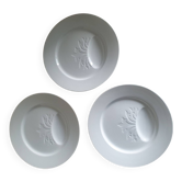 Sarreguemines artichoke plates