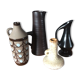 Série de 4 vases scandinaves des années 60-70