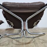 Armchair with footstool, Westnofa, "Wing Chair and foot stool", designed by