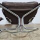 Armchair with footstool, Westnofa, "Wing Chair and foot stool", designed by