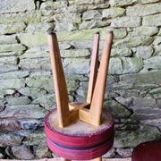 Ensemble de 4 tabourets vintage des années 60