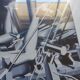 Modernist painting by Francisco Melo 1983