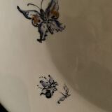 Dish signed Arsberg, "Le Buffon" after a Manufacture Royale de Sèvres model