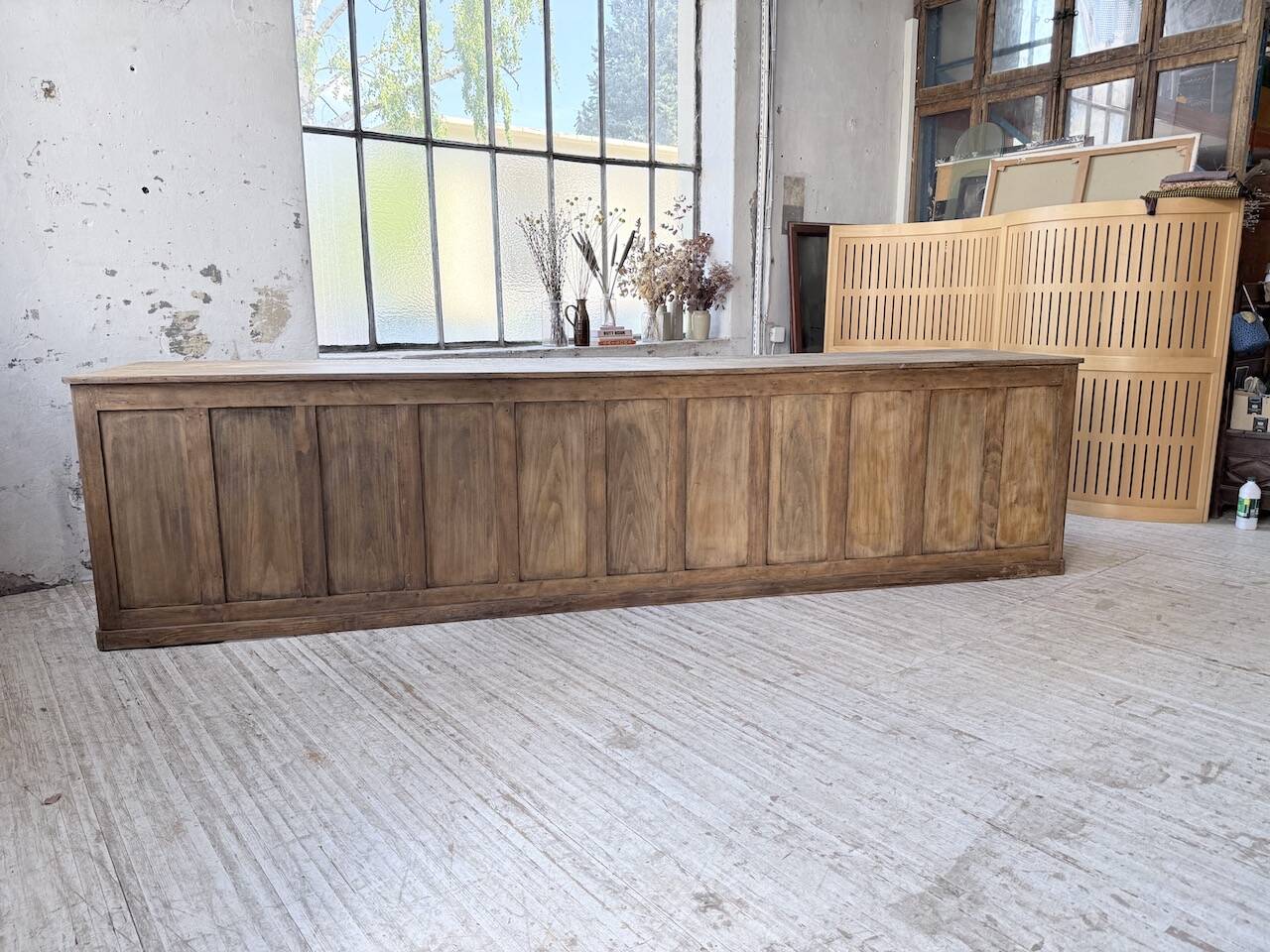 Comptoir de métier pin XXL 3m5 1950