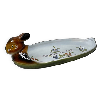 Desvres earthenware terrine display serving dish from the Chaumière collection