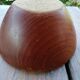 Teak cup bowl