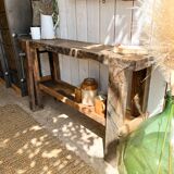 Old carpenter's workbench