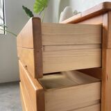 Commode en pin années 80