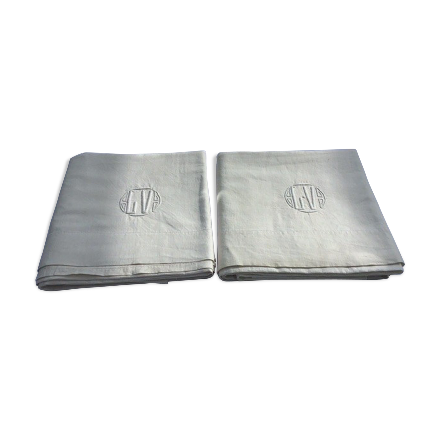 Pair of sheets marked LV