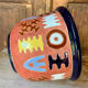 Ethnic terracotta plant pot