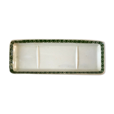 Green soap holder Iron Earth mid XIXth