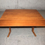 Transformable coffee table teak 60s