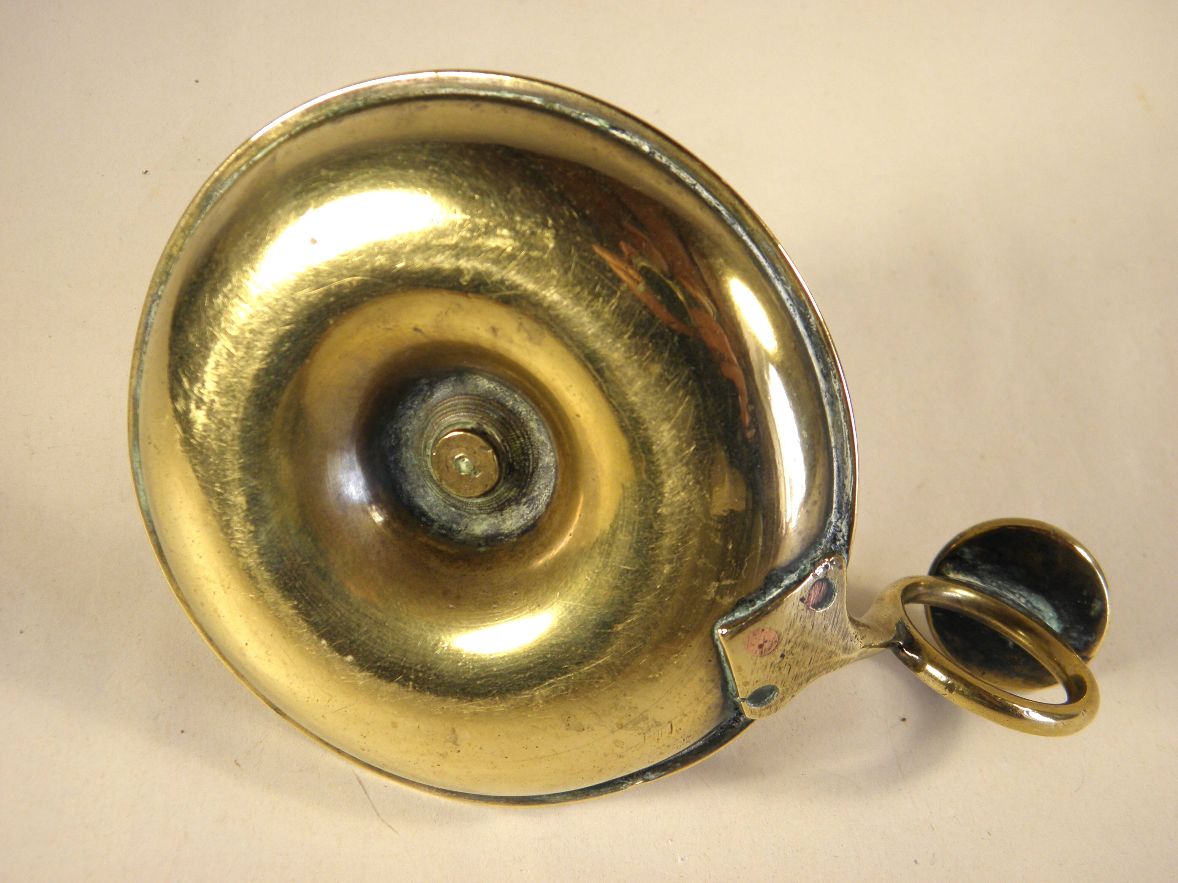 Brass candle holder 1970