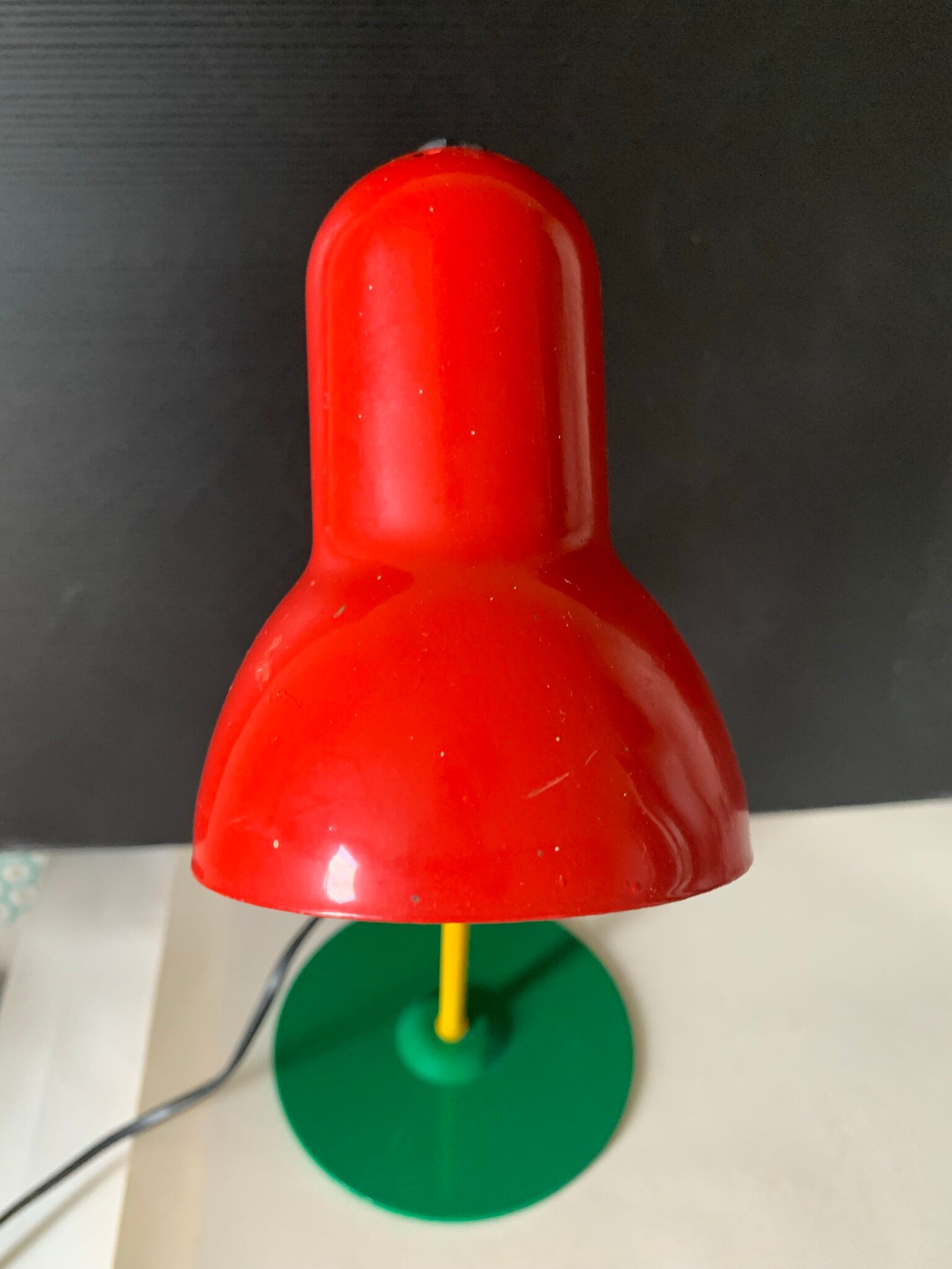Multi color desk lamp