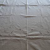 Nappe et 8 serviettes assorties en coton - 200 x 160