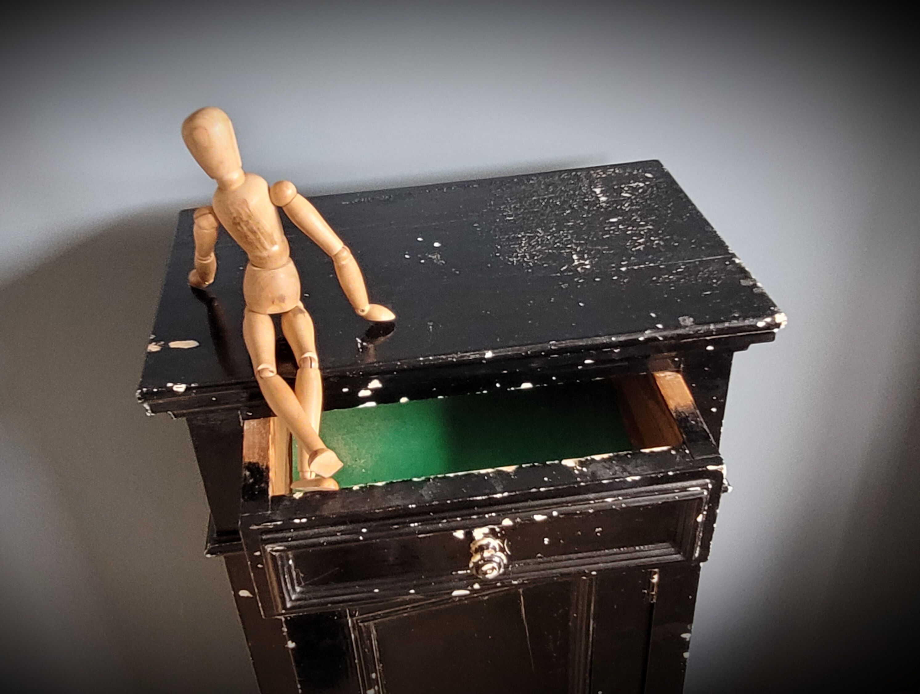 Parisian buffet 1 door and 1 drawer