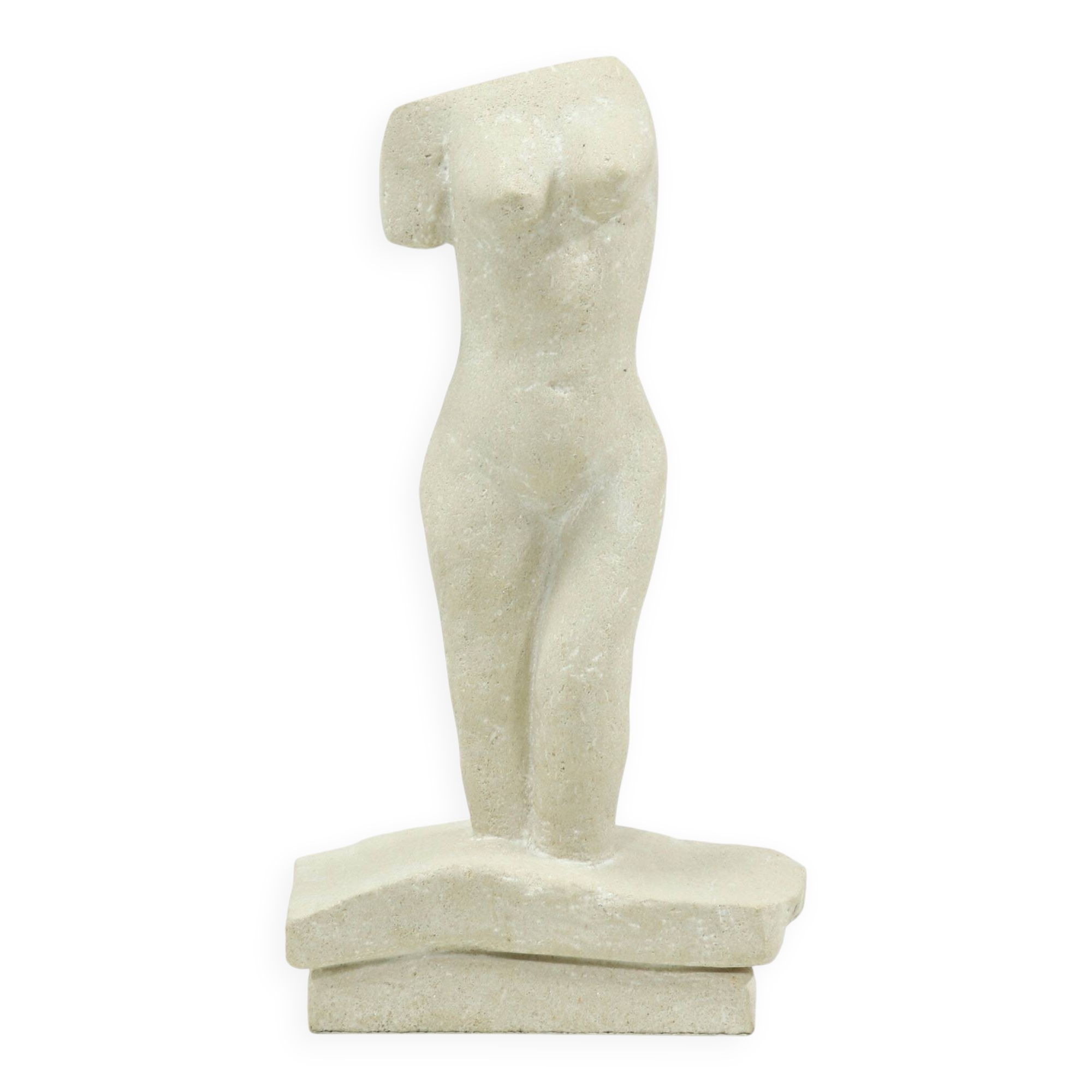 Belgian Limestone Decorative Sculpture 1970s