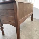 Guillerme and Chambron oak chest of drawers