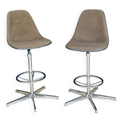 Paire de tabourets hauts Eames pour Herman Miller – circa 1970