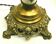 20th century bronze and porcelain lamp foot