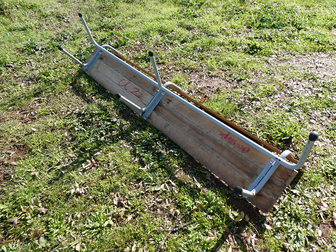 Vintage kindergarten bench