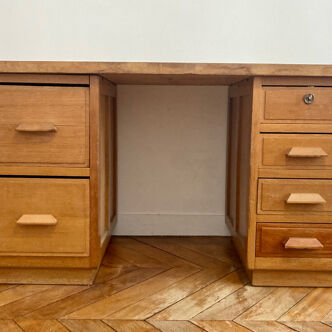 1940s style oak desk