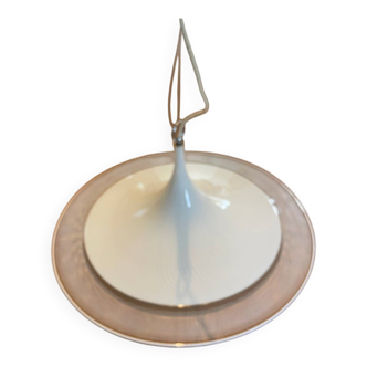 Suspension swirl et filigrane Murano