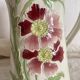 Antique pitcher in St Clément art nouveau slip