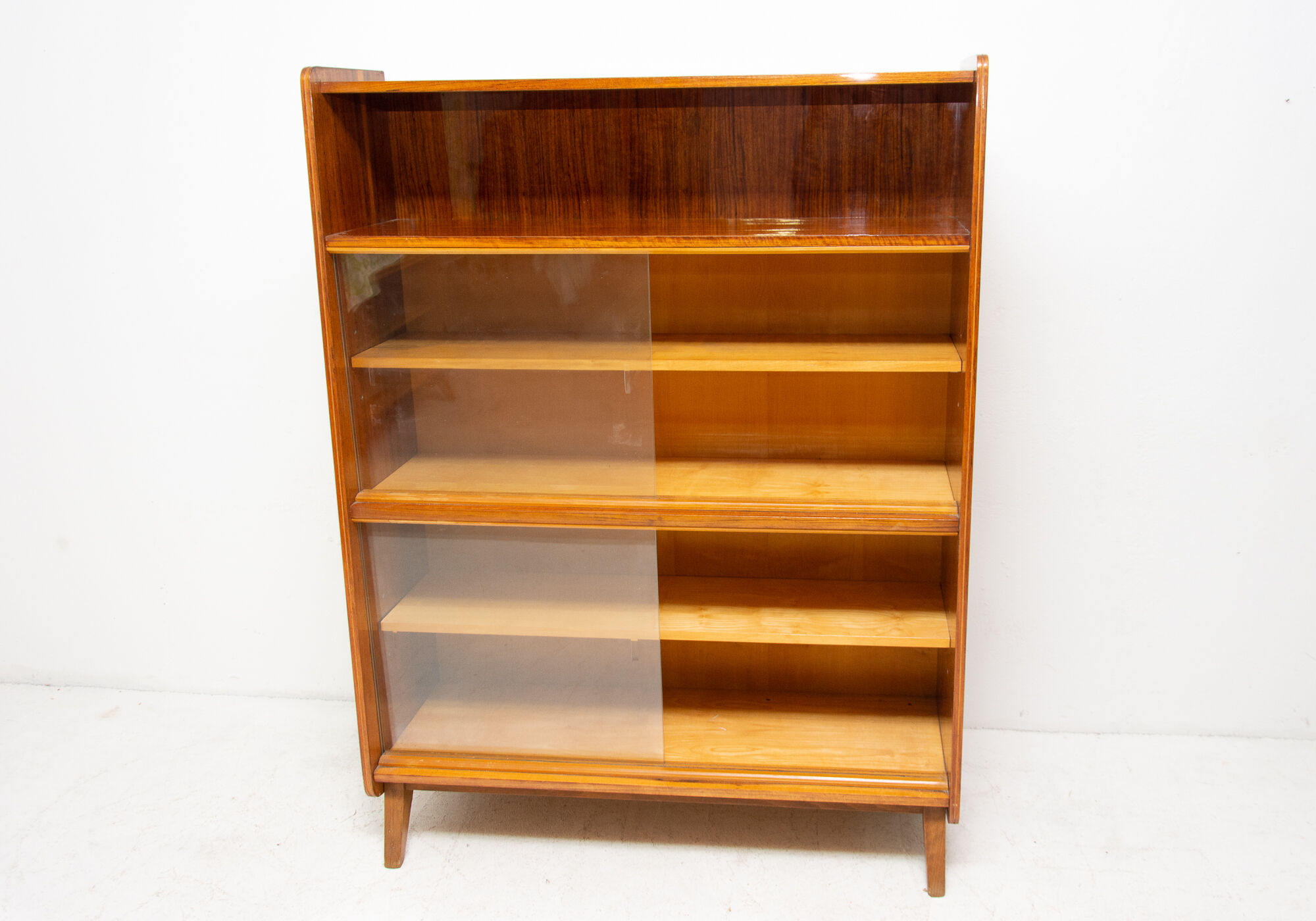 Bibliothèque vintage du milieu du siècle par František Jirák, années 1960, Tchécoslovaquie
