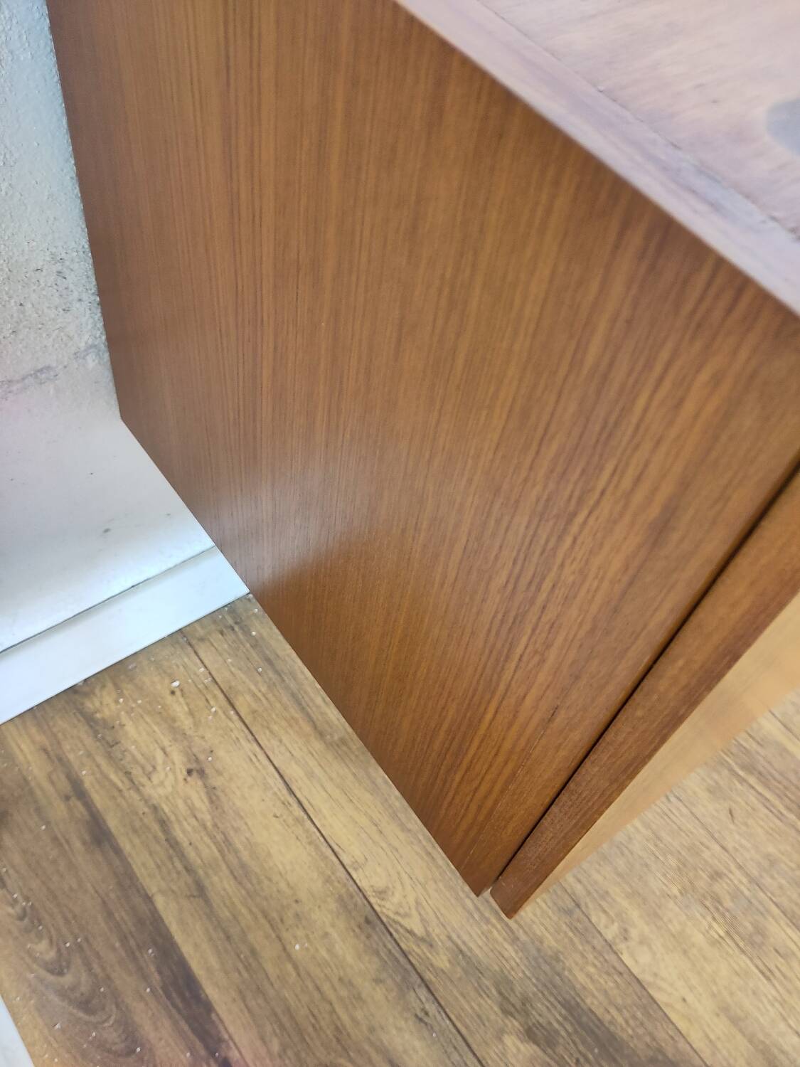 Scandinavian teak and metal sideboard