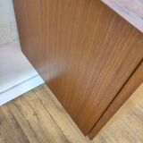 Scandinavian teak and metal sideboard