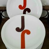 Lot 10 Vintage Bavaria Schumann Arzberg Dessert Plates