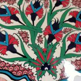 Flowery turkish trivet table mat