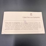 Set of 4 Speigelau champagne flutes