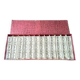 Coffret de 12 porte couteaux rectangulaire Cristal au Plomb